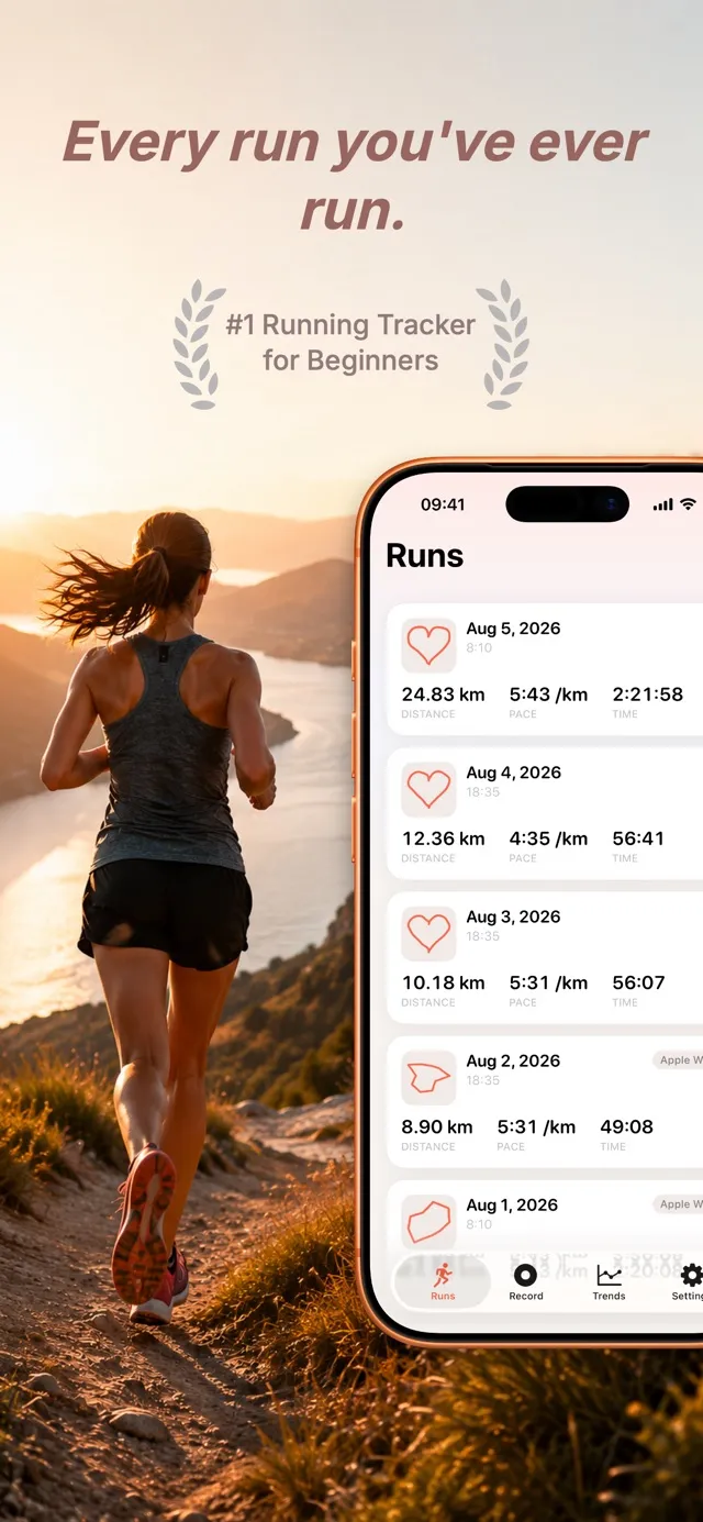 RunTrace screenshot 1